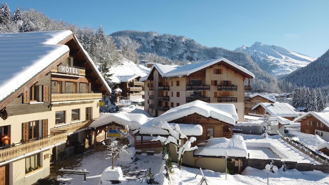 Logis Hotel & Spa Beau-Site Saint-Jean-de-Sixt Exteriér fotografie