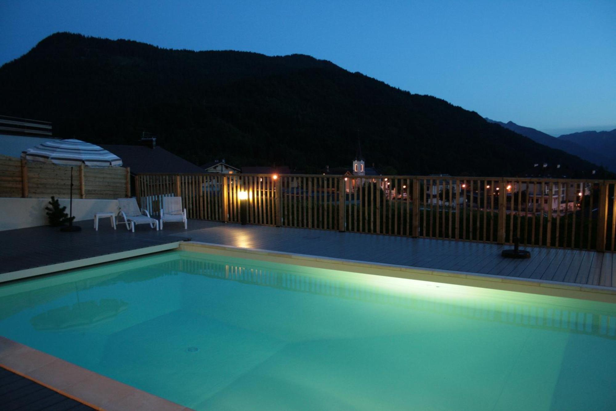 Logis Hotel & Spa Beau-Site Saint-Jean-de-Sixt Exteriér fotografie