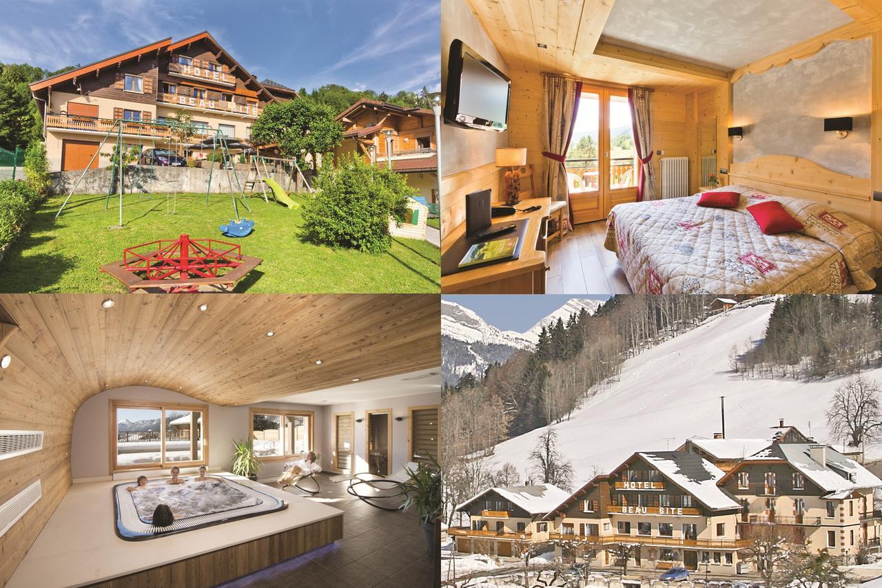 Logis Hotel & Spa Beau-Site Saint-Jean-de-Sixt Exteriér fotografie