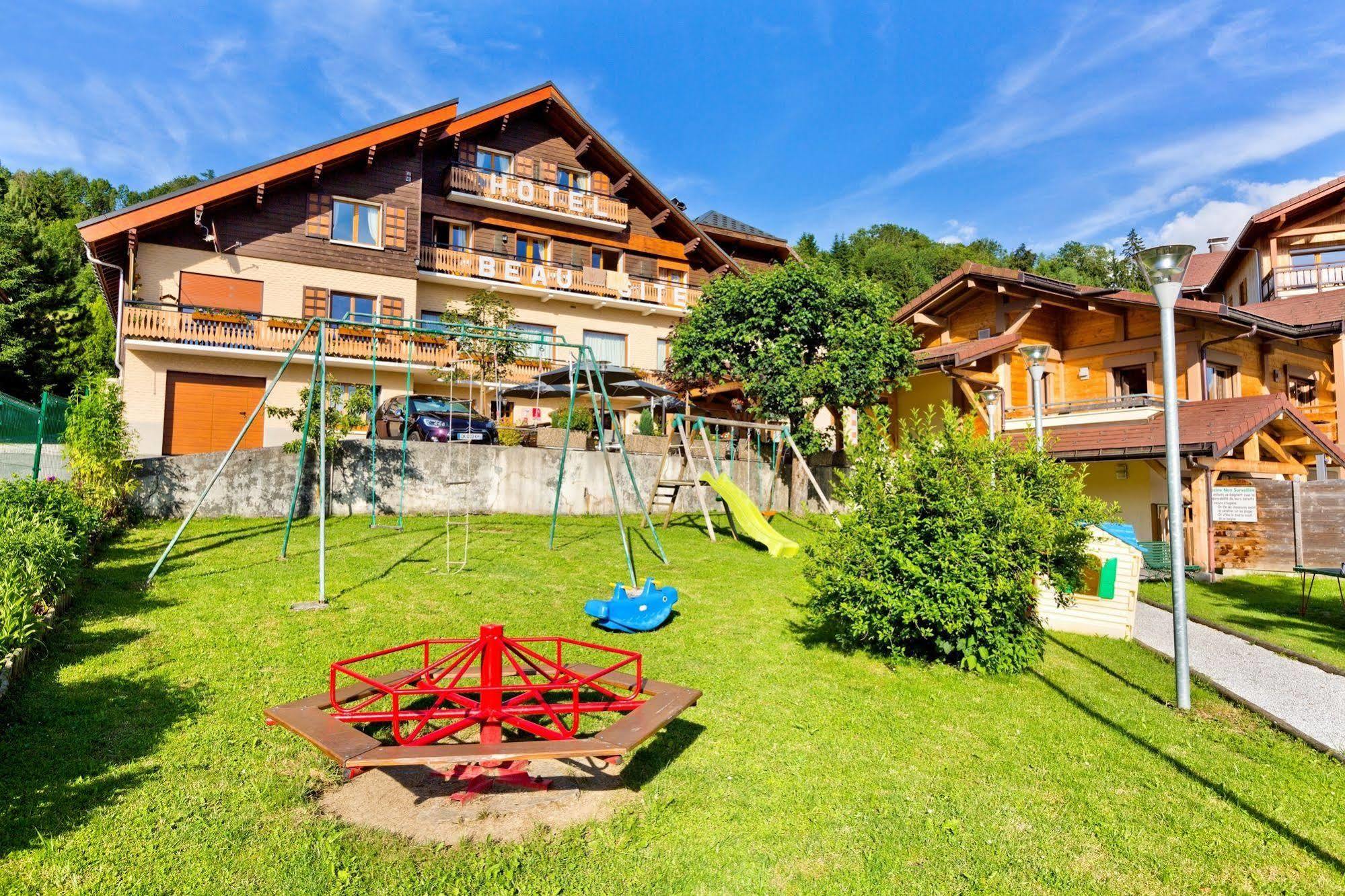 Logis Hotel & Spa Beau-Site Saint-Jean-de-Sixt Exteriér fotografie