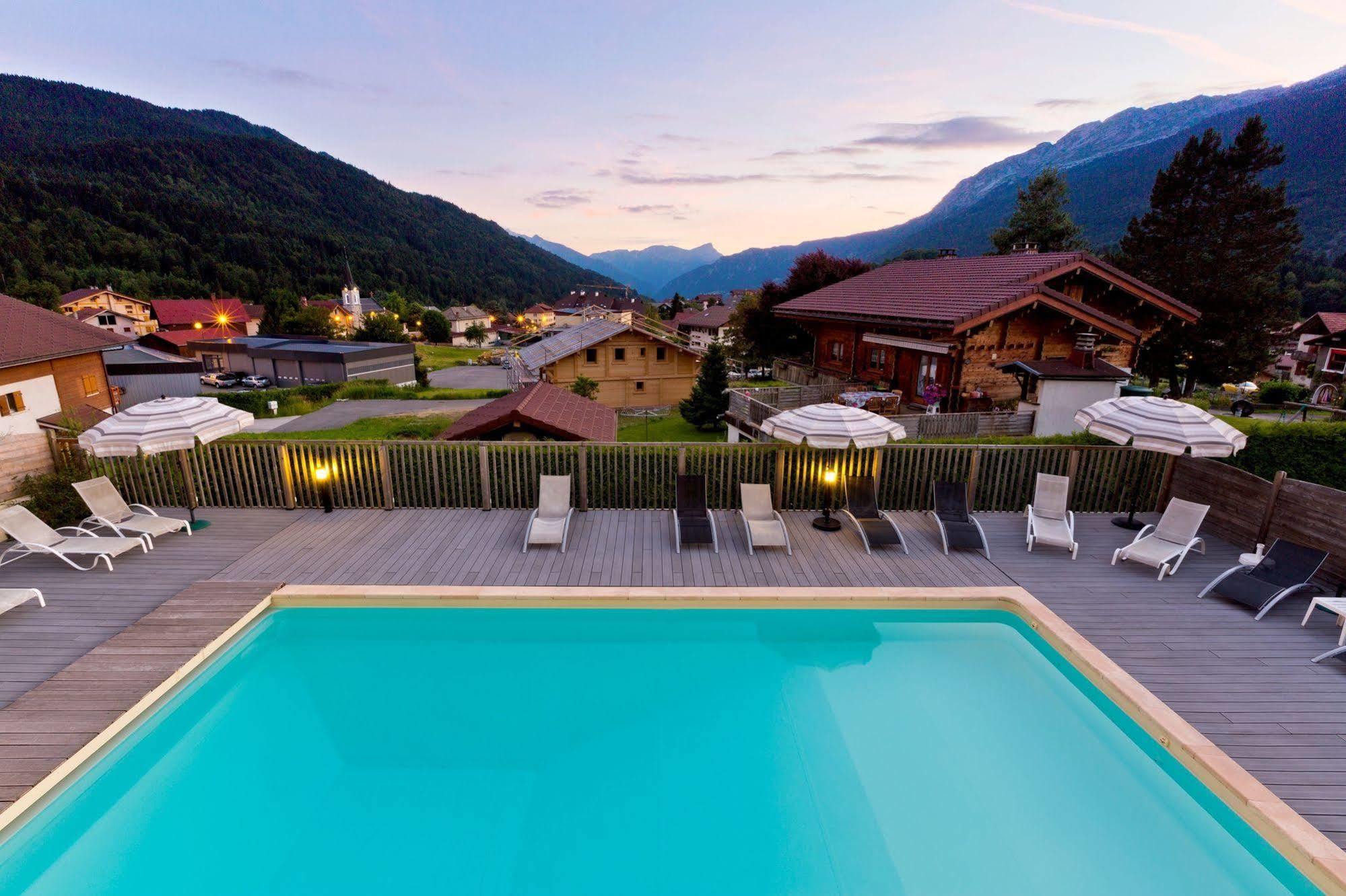 Logis Hotel & Spa Beau-Site Saint-Jean-de-Sixt Exteriér fotografie