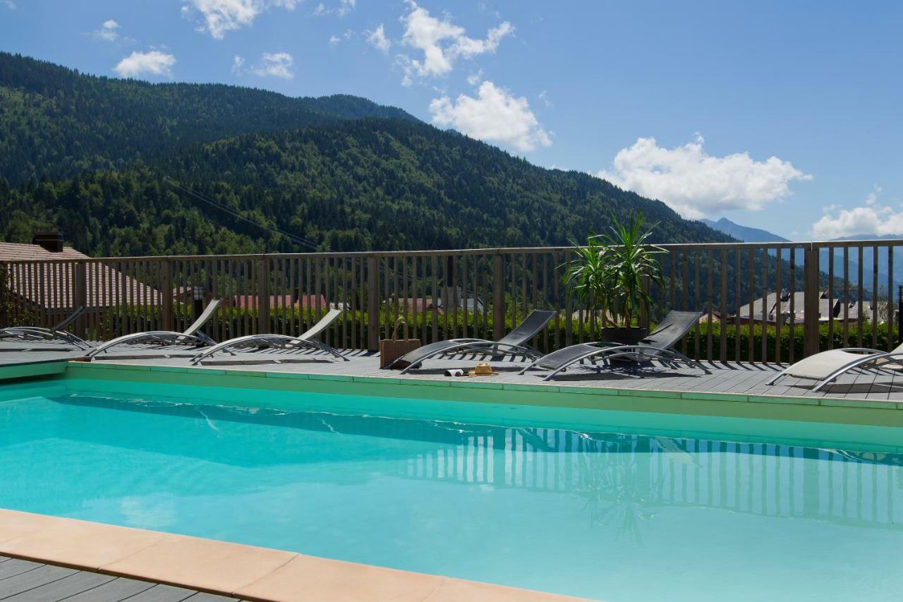 Logis Hotel & Spa Beau-Site Saint-Jean-de-Sixt Exteriér fotografie
